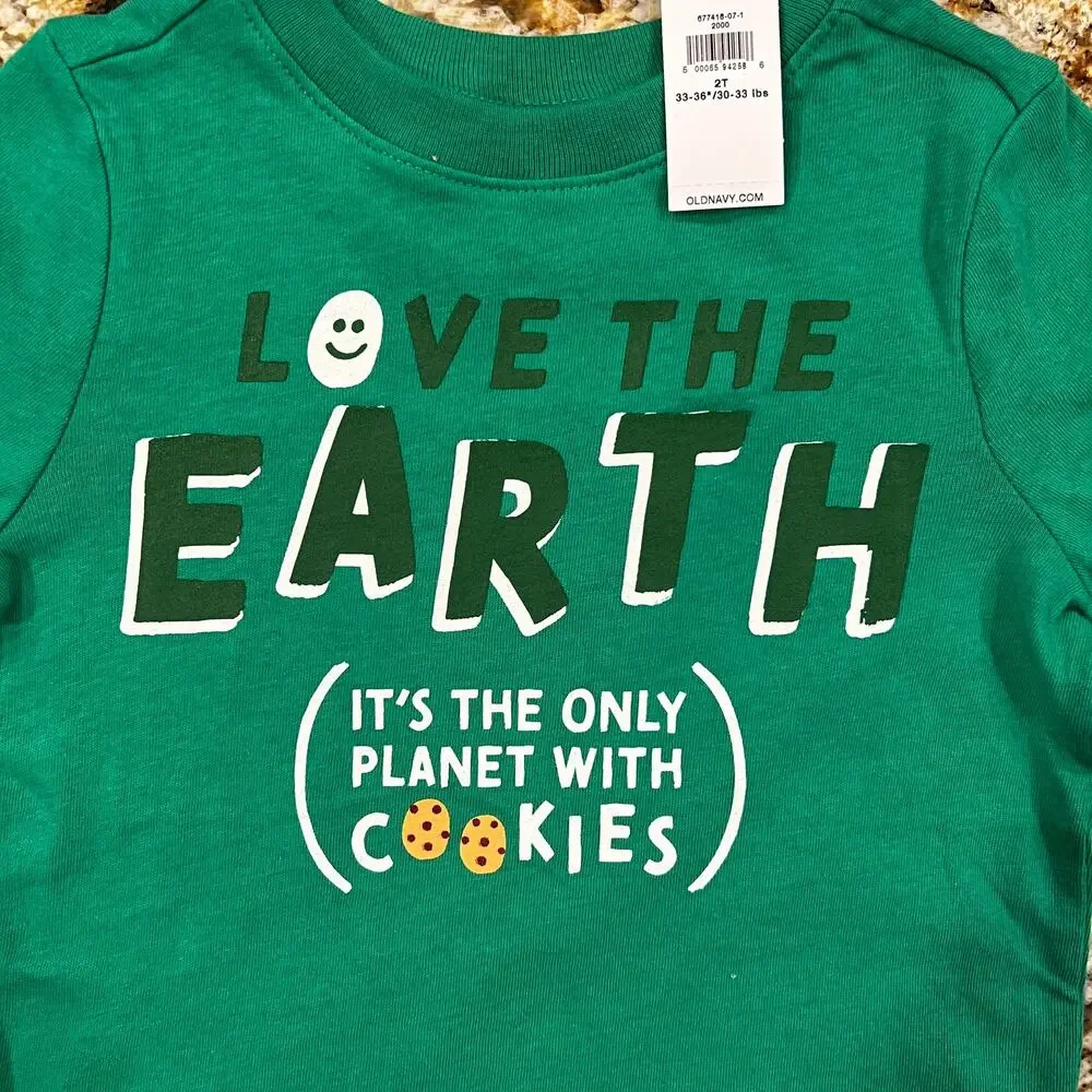 NWT Old Navy Unisex Green W/